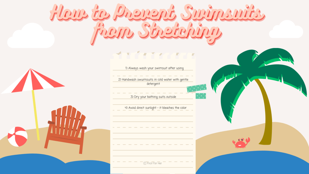 Tips to prevent swimsuits from stretching