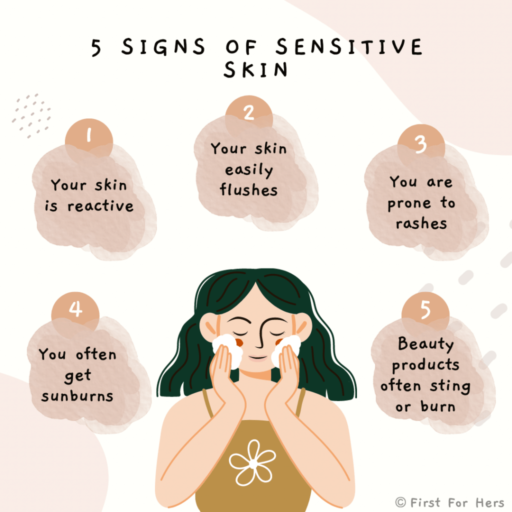 5 Signs of Sensitive Skin