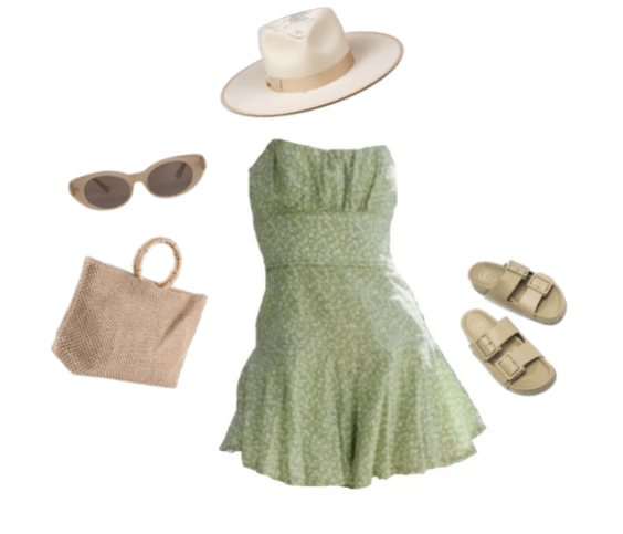 Rancher style hat outfit idea