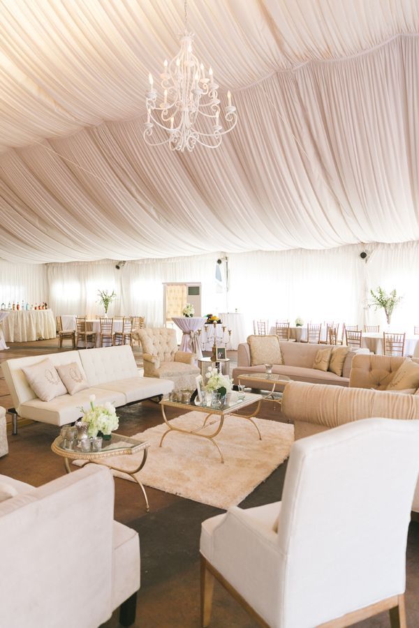A lounge for introvert guests at a wedding