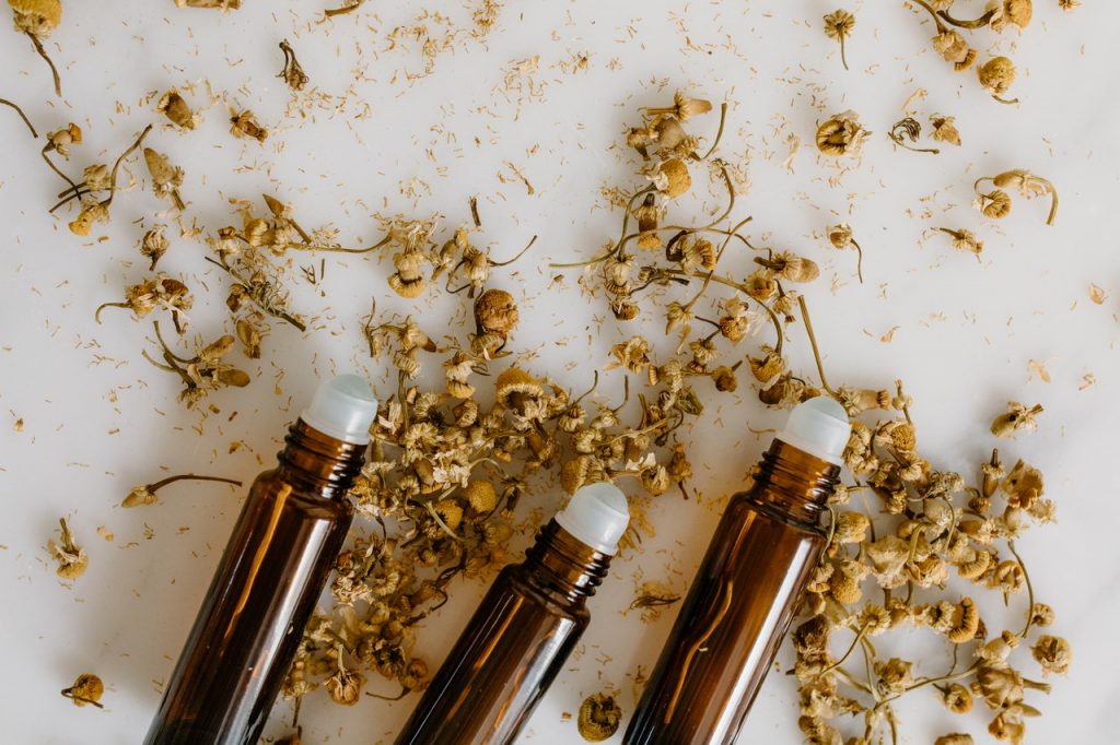 Patchouli essential oil image from Pexels