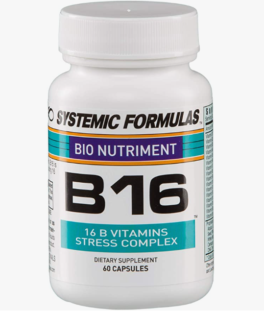 Systematic Formuals B16 Supplement Amazon page screenshot