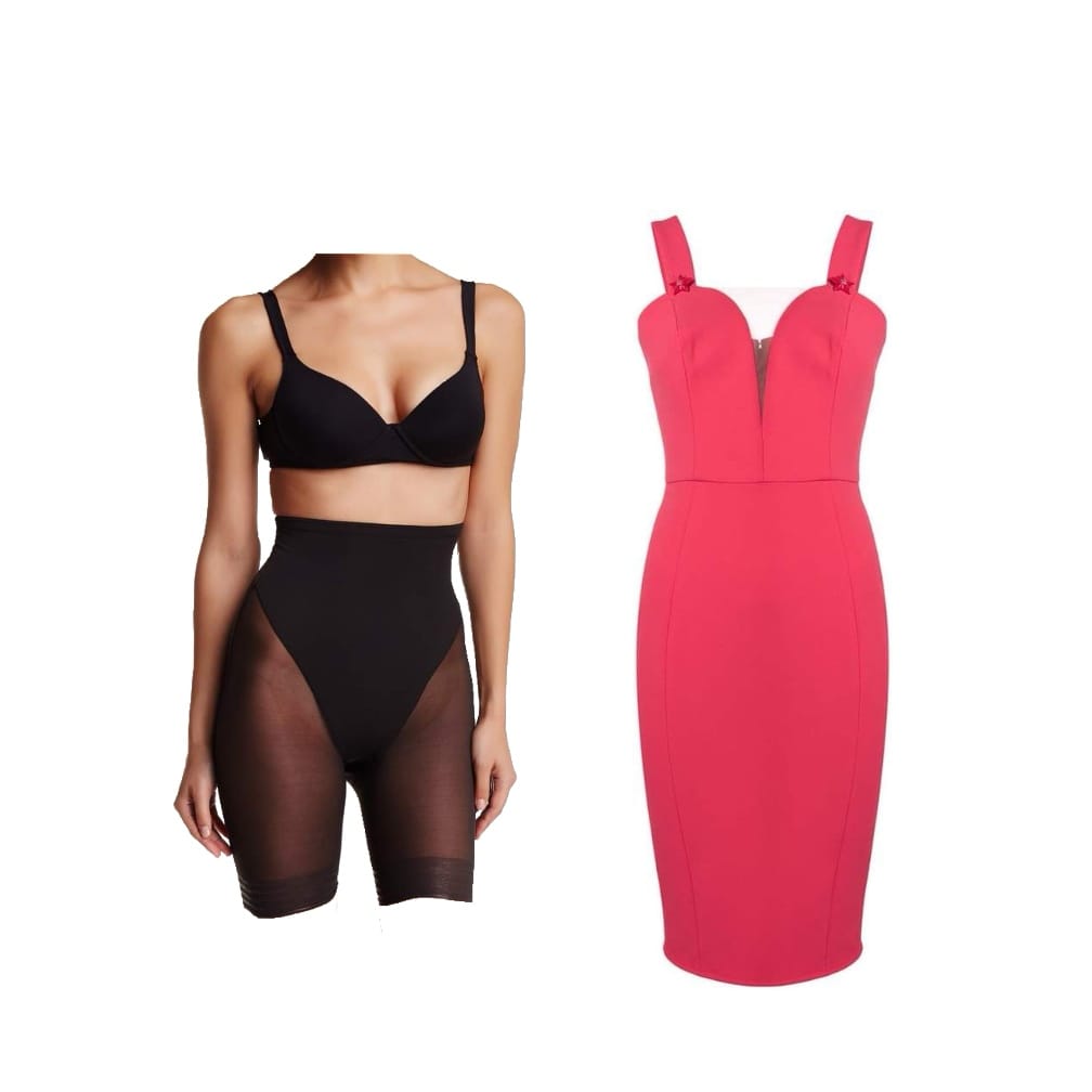 Shapewear underpands for bodycon dress