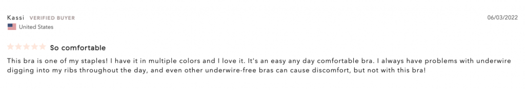 The All-Day Plunge No-Wire Bra by Lively reivew