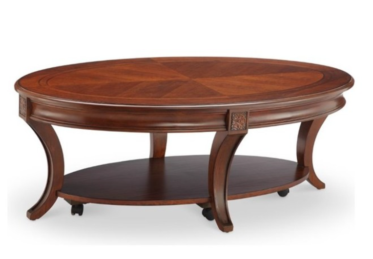 Traditional coffee table type example