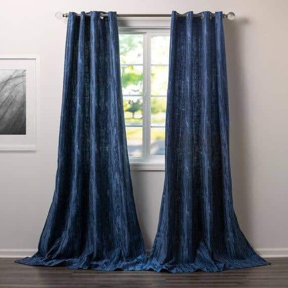 Puddle curtain length example Curtainsblog