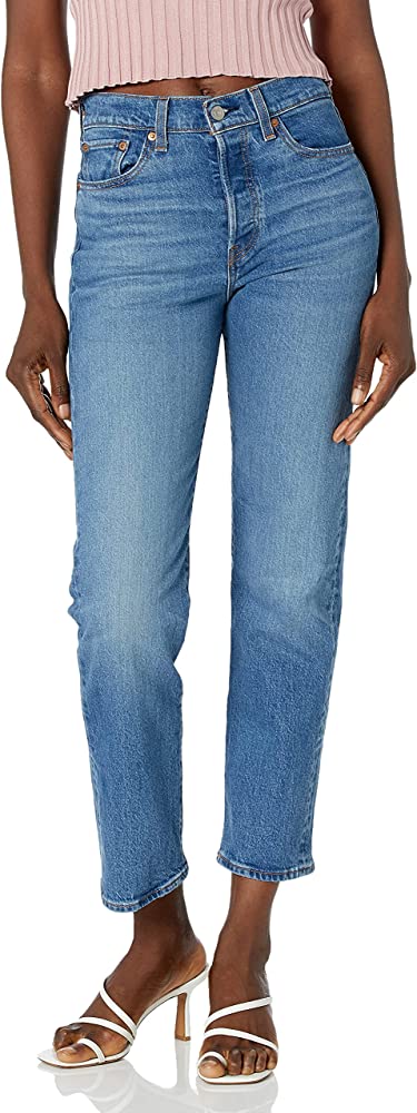 Levi's Women's Wedgie Icon Fit Jeans mom jeans for rectangle body shape
