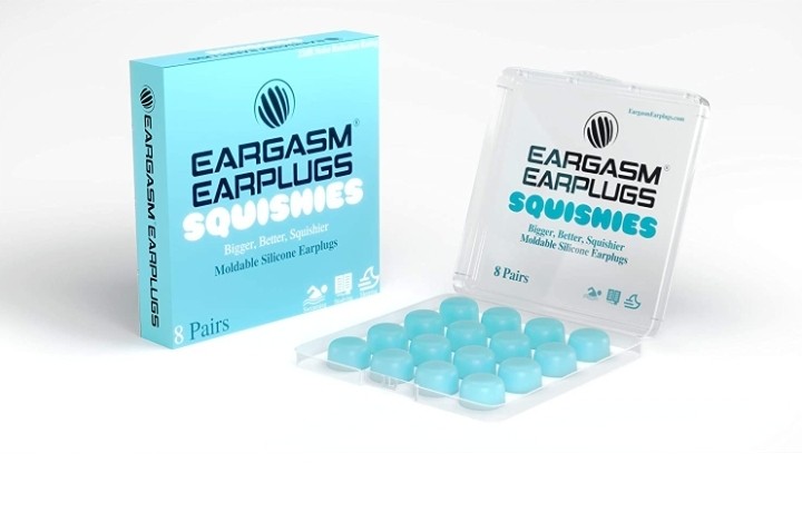 Eargasm Squishies - Moldable Silicone Earplugs for Sleep