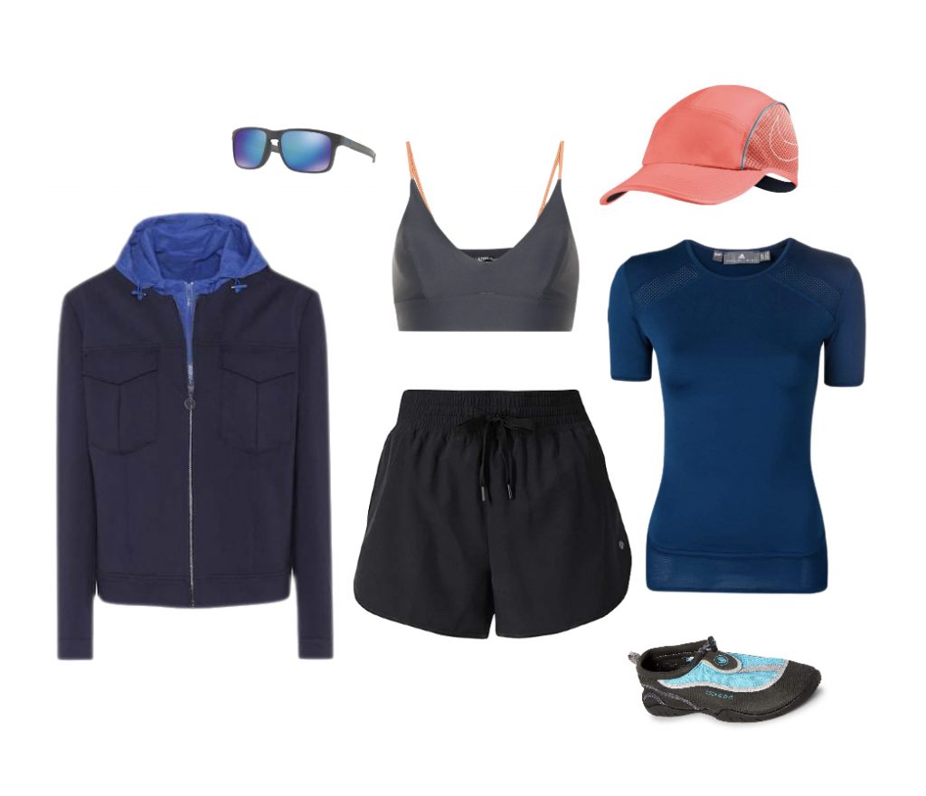 Kayaking outfit example