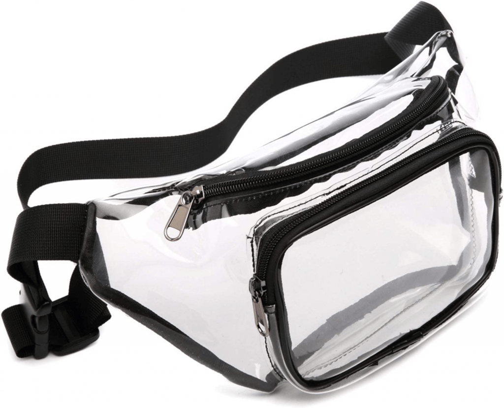 Veckle Store clear fanny pack