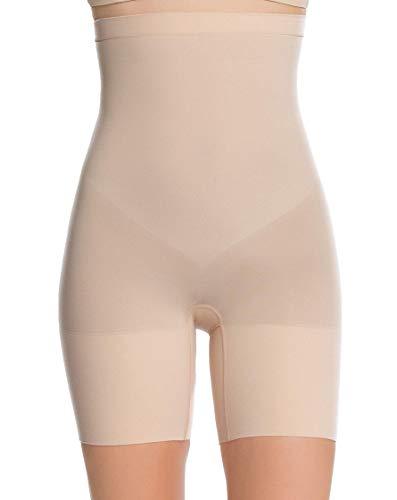 SPANX Higher Power Shorts Soft Nude Large