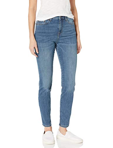 Amazon Essentials Women's High-Rise Skinny Jean, Medium Wash, 0 Regular