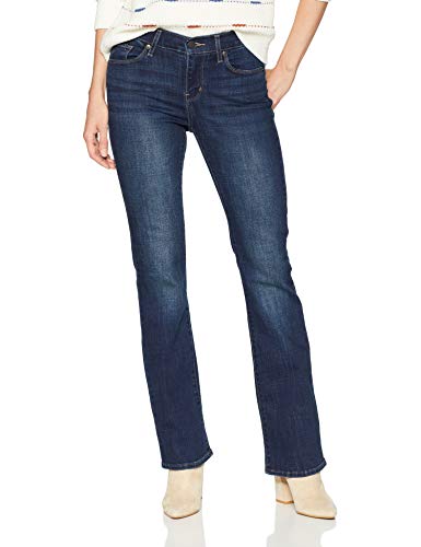 Levi's Women's Curvy Bootcut Jeans, Dark And Saturated, 30 (US 10) R