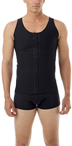 Underworks Mens Extreme Gynecomastia Pre-Surgical Post-Surgical Chest Binder Vest