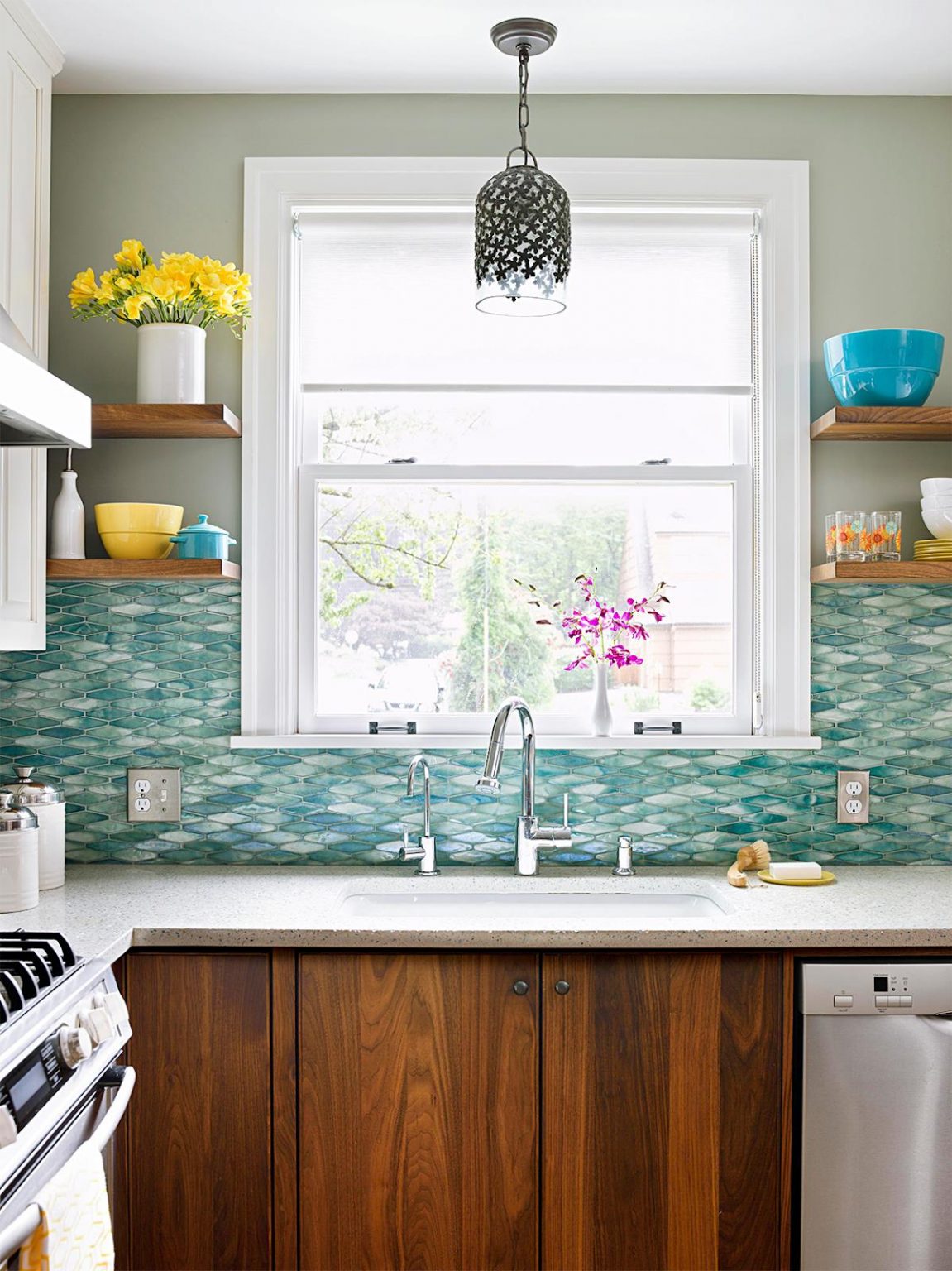 Kitchen Backsplash Tile Around a Window Tips, Ideas, How to Choose